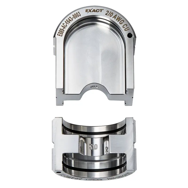Milwaukee M18 Force Logic Exact 12T 2/0 Aluminum U-Style Crimp Die – Model 49-12-U02Ac 1