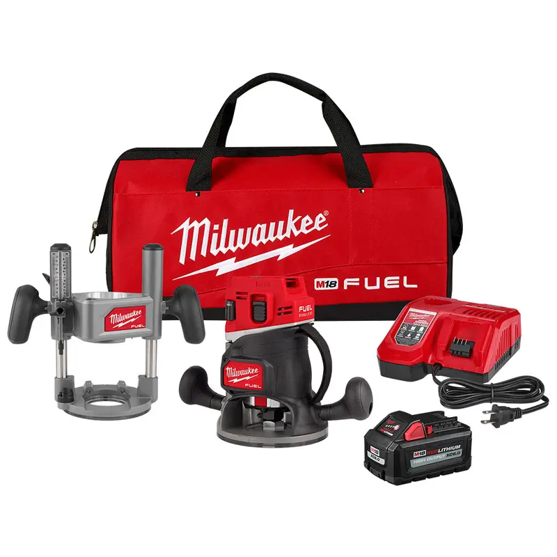 Milwaukee M18 Fuel 1/2" Cordless Router With Carrying Case (2838-21) 2