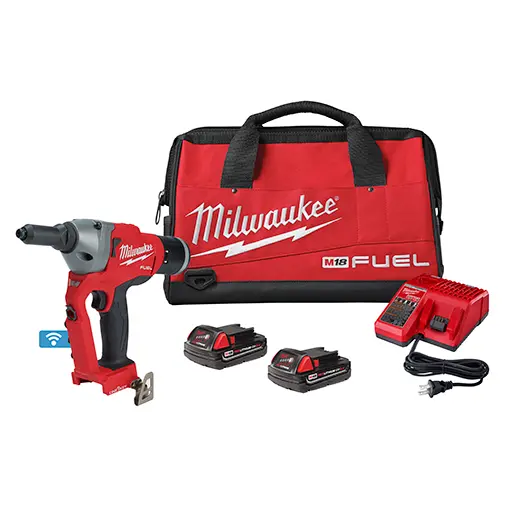 Milwaukee M18 Fuel 1/4" Blind Rivet Tool With One-Key Connectivity – Kit Version (2660-22Ct) 1