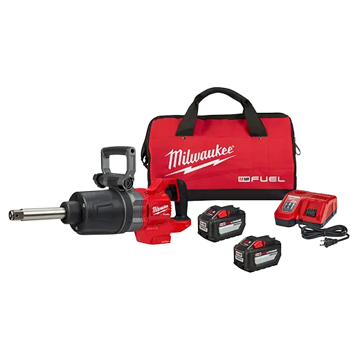 Milwaukee M18 Fuel 1" D-Handle High Torque Impact Wrench With One-Key (2869-22Hd) + Free Bluetooth Jobsite Radio & Charger 1