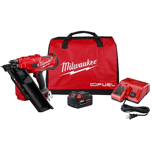 Milwaukee M18 Fuel 30° Framing Nailer Kit – Cordless, Brushless, Model 2745-21 1