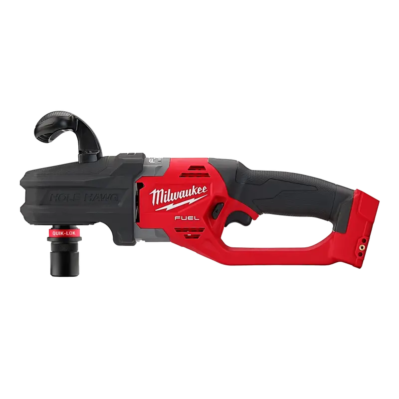 Milwaukee M18 Fuel Hole Hawg Right Angle Drill With Quik-Lok (2808-20) + Free M18 Sawzall Reciprocating Saw 1