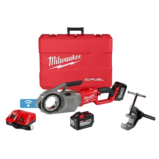 Milwaukee M18 Fuel Pipe Threader With One-Key – Heavy-Duty Kit (2874-22Hd) 1