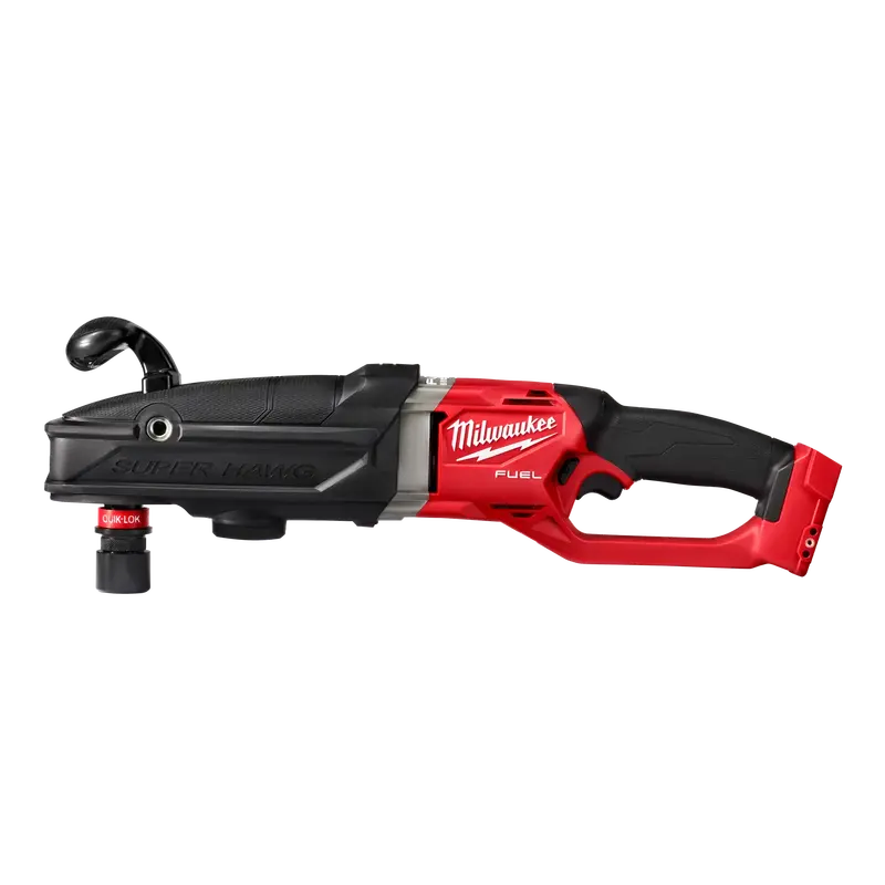 Milwaukee M18 Fuel Super Hawg Right Angle Drill With Quik-Lok (2811-20) + Free M18 Sawzall Reciprocating Saw 1
