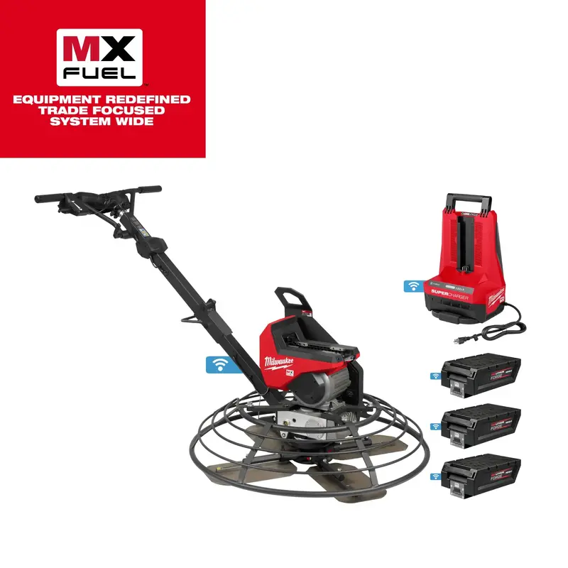 Milwaukee Mxf336-3Hd 36-Inch Walk-Behind Trowel – Large-Area Concrete Surface Refinement 1