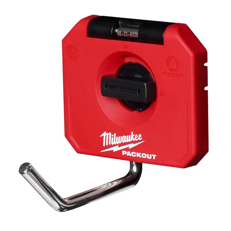 Milwaukee Packout 4-Inch Single Straight Hook Wall Mount – 48-22-8328 1