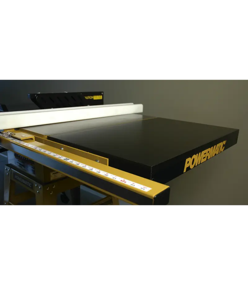 Powermatic 27" × 17" Wood Extension Table – Compatible With 64B Table Saw 1