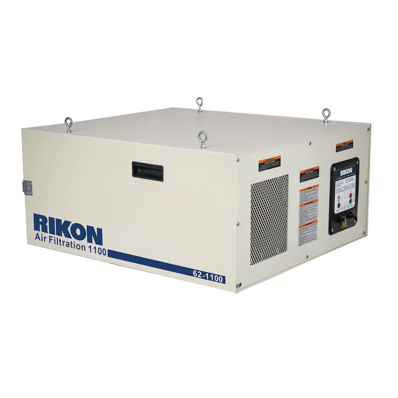 Rikon 1100 Cfm Air Filtration Unit For Workshop Air Quality 1