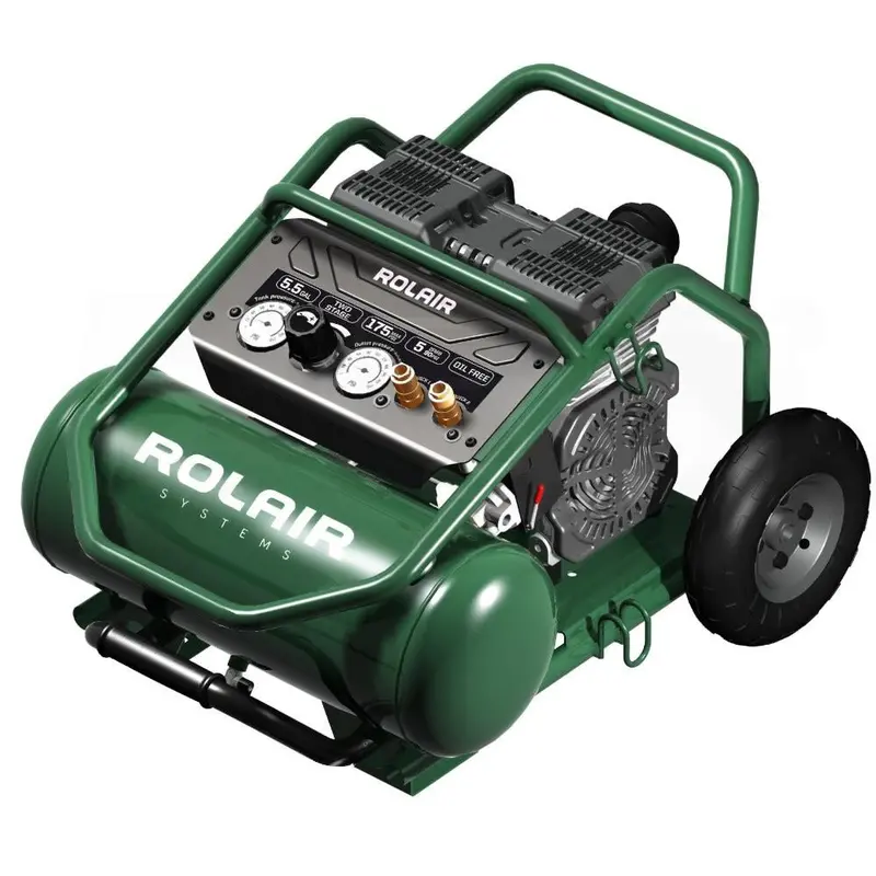 Rolair Jt9-141013 5-Gallon 2-Stage Electric Air Compressor – 2 Hp, 175 Psi, 5 Cfm 1