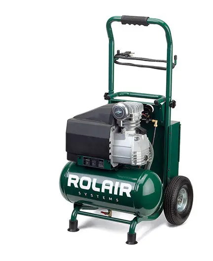 Rolair Vt20Tb Twin-Cylinder Portable Air Compressor – 2.0 Hp 1