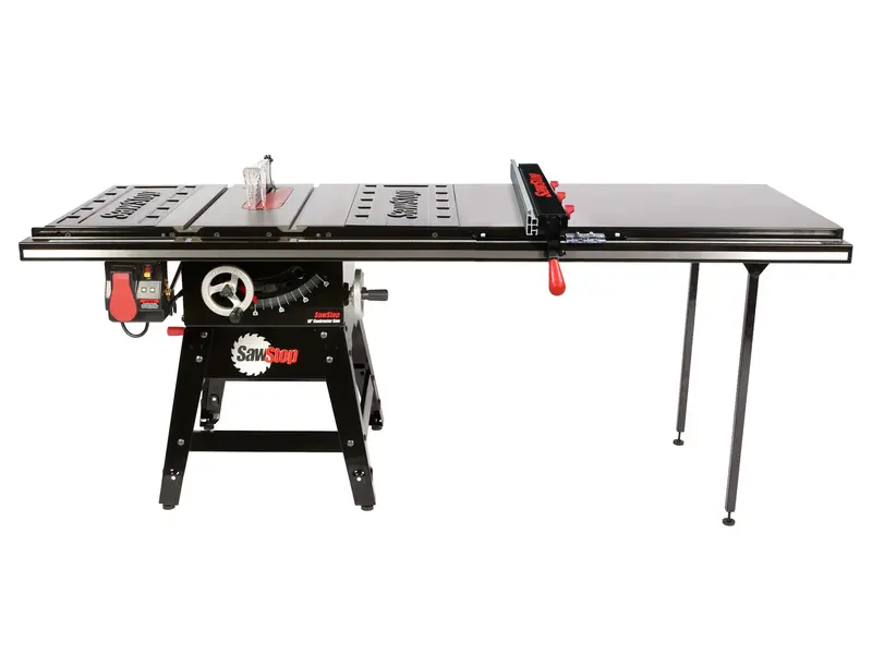 Sawstop Industrial 5Hp Three-Phase 480V Cabinet Saw With 52" T-Glide Advance Fence (Ics53480-Atgi52) 1