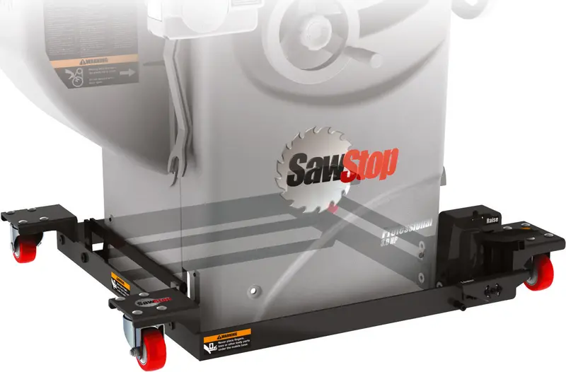 Sawstop Pcs Industrial Mobile Base – Heavy-Duty Platform For Professional Cabinet Saws 1