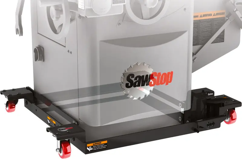 Sawstop Universal Industrial Saw Mobile Base – Reinforced Steel Frame 1