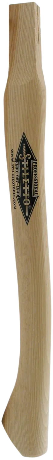 Stiletto 18-Inch Curved Hickory Replacement Handle For 16-Ounce Framing Wedge 1