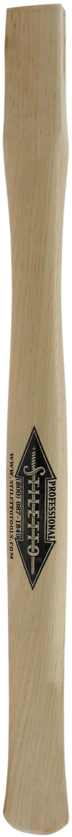 Stiletto 18-Inch Straight Hickory Replacement Handle For 16-Ounce Wedge Tools 1