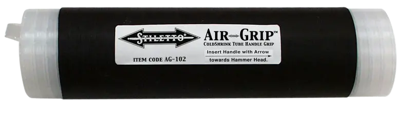 Stiletto 8-Inch Airgrip Coldshrink Handle Wrap For Enhanced Grip And Comfort 1