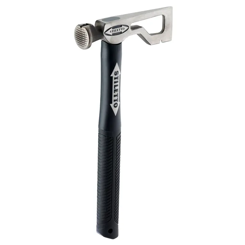 Stiletto Drywall Axe – 9 Oz Compact Titanium Head With Fiberglass Handle (Dryaxe9-F) 1