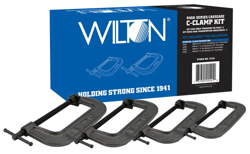 Wilton 540A Series Carriage C-Clamp Kit – Complete Clamping Set 1