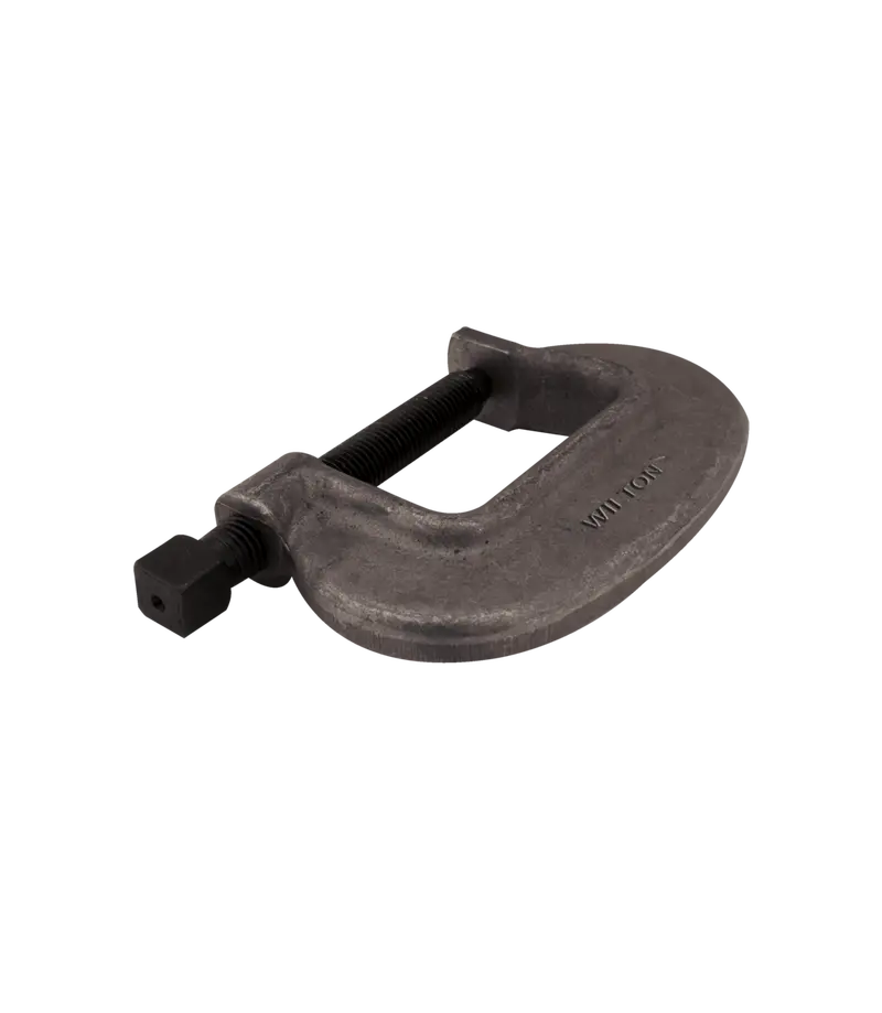 Wilton "O" Series Bridge C-Clamp – Full-Closing Spindle, 1-3/4" Jaw, 1-7/16" Throat 1