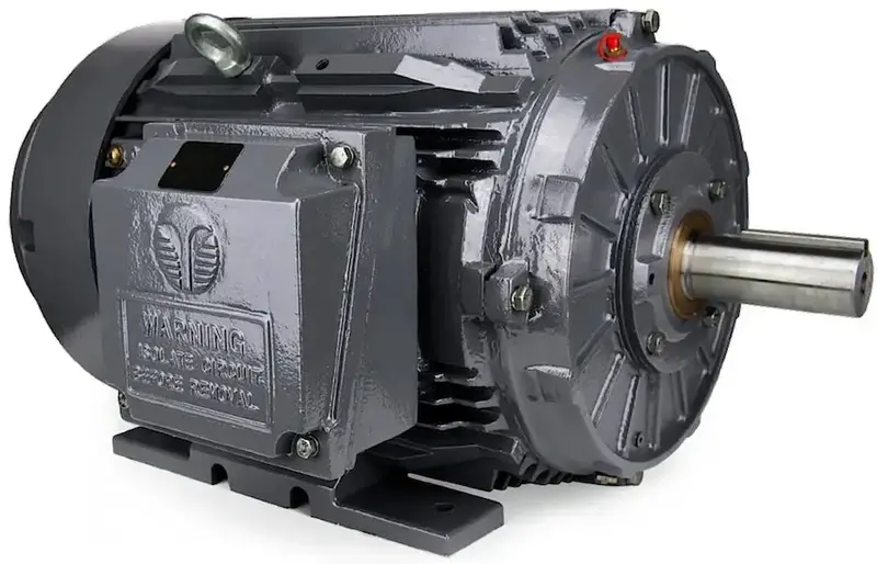 125 Hp Severe-Duty Electric Motor – 1800 Rpm, Rigid Base, Ball-Bearing Construction 1