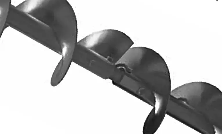 14-Inch Left-Hand Quick-Change Sectional Screw — 11' 9" Length (14Cs612) 1