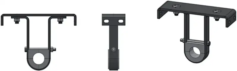 14" Screw Conveyor Hanger — Style 216 With Wooden Bearing For 2-7/16" Shaft 1
