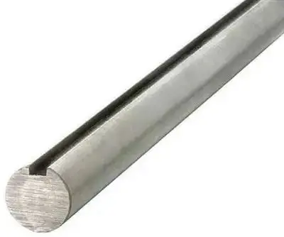 2" Keyed Shaft – Precision Turn-Ground & Polished Steel 1