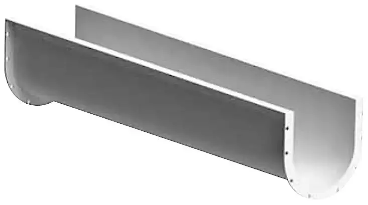 24-Inch Angle Screw Conveyor Trough – 12-Foot Length (Model 305-5944) 1