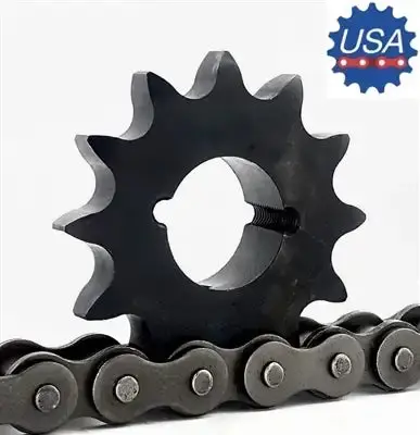 24Btb11H Taper-Bore Sprocket – 24 Tooth, Ansi #24 Roller Chain 1