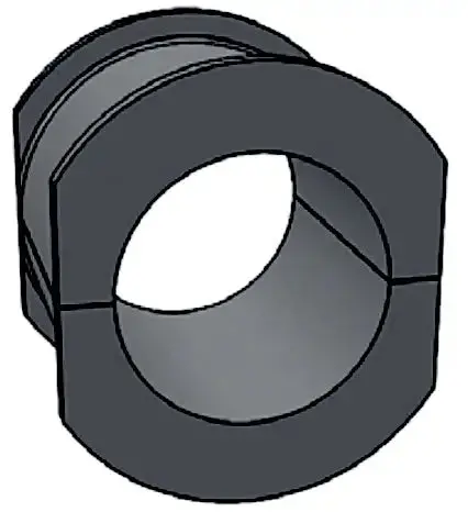 3" Hard Iron Hanger Bearing – Compatible With 220 & 226 Frame Supports 1