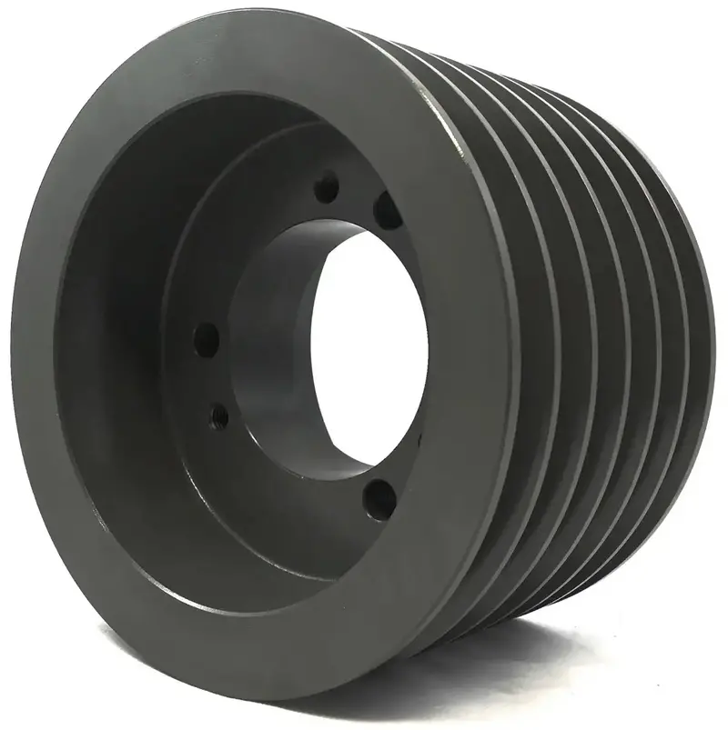 6Spz132 Six-Groove Metric V-Belt Sheave – 132Mm Pitch Diameter 1