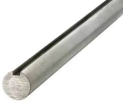 9/16-Inch Keyed Steel Shaft – Precision Machined 1