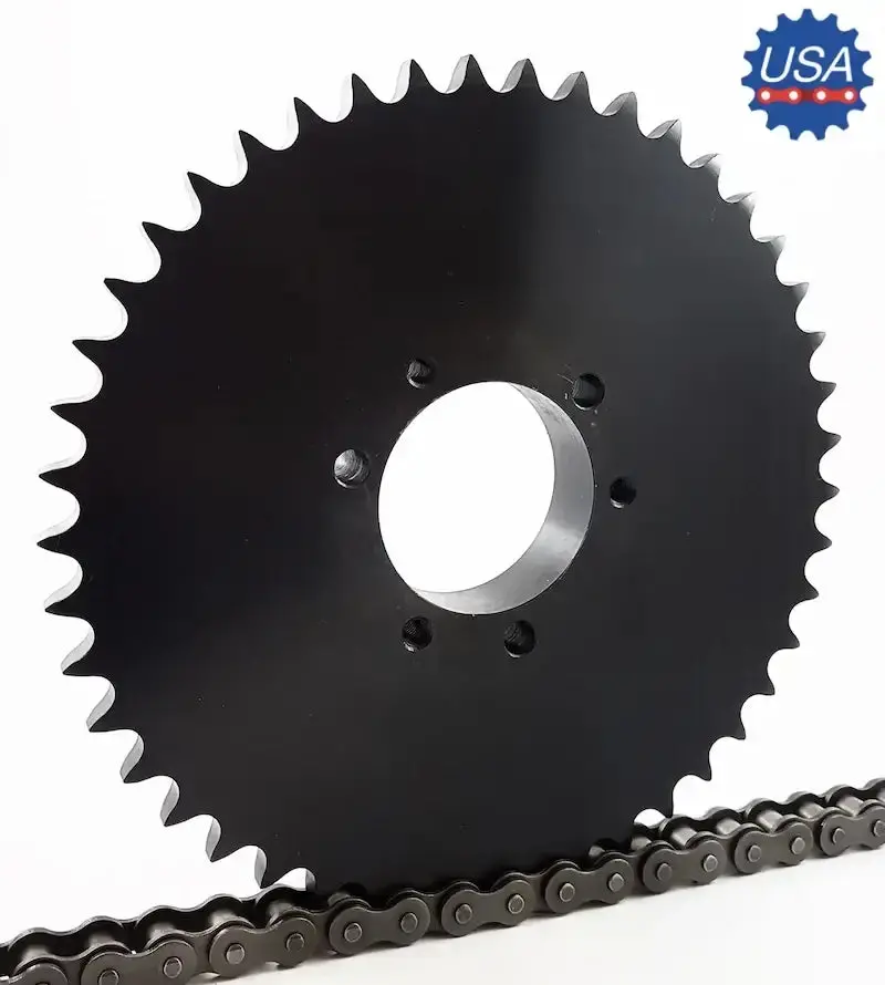 D140J45 Qd-Type Quick-Disconnect Chain Sprocket 1
