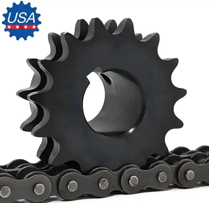 D40Bs12H Sprocket With 1" Finished Bore – Ansi Standard 1