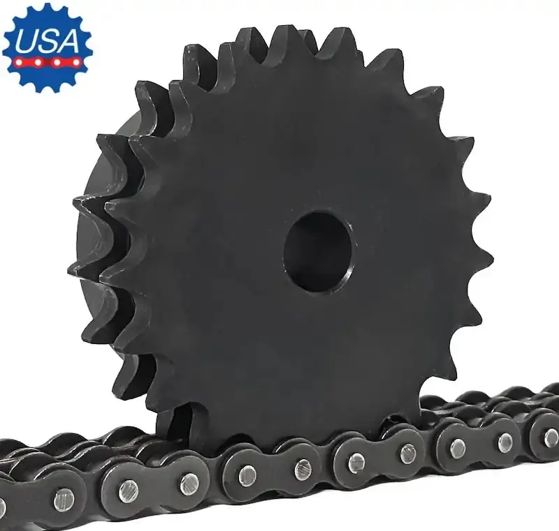 D50B26 Standard-Bore Sprocket – 50-Tooth, 26-Hub Bore 1