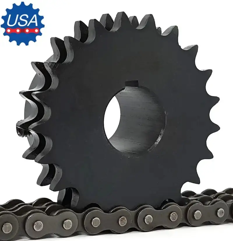 D60Bs22H Sprocket With Precision 1-3/16" Finished Bore 1