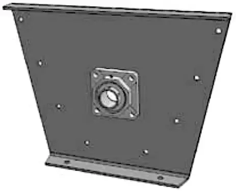 Flared Trough End Kit #114 For 12-Inch Screw Conveyor – Includes 2-Inch Babbitt Bearing Assembly 1
