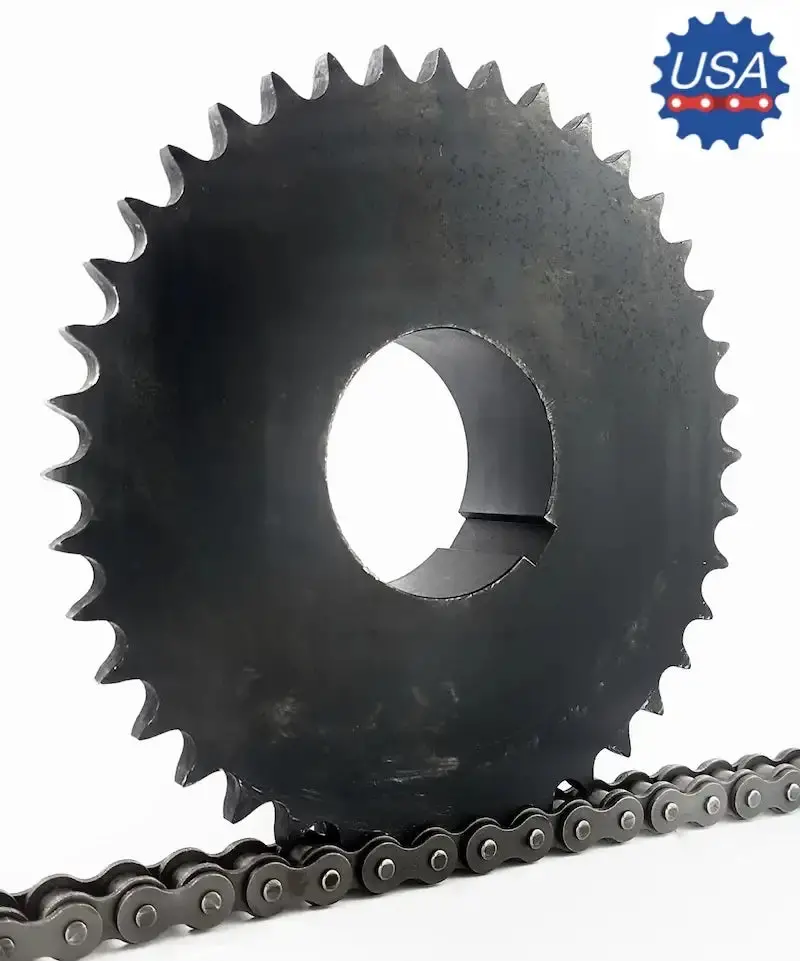 Premium 60Q42 Heavy-Duty Roller Chain Sprocket – Optimized Tooth Profile 1