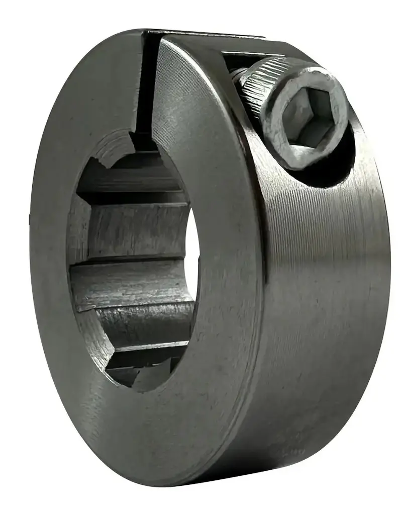 Six-Splined Shaft Collar – C45 Steel For 25Mm Splined Shafts 1