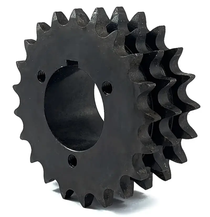 Triple E80E42 Roller Chain Sprocket – Heavy-Duty Configuration 1